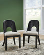 Furniture City Houma - Ashley Furniture - Rowanbeck Dining Chair (Set of 2) - Dining Chair (Set of 2) - D821-01X2
