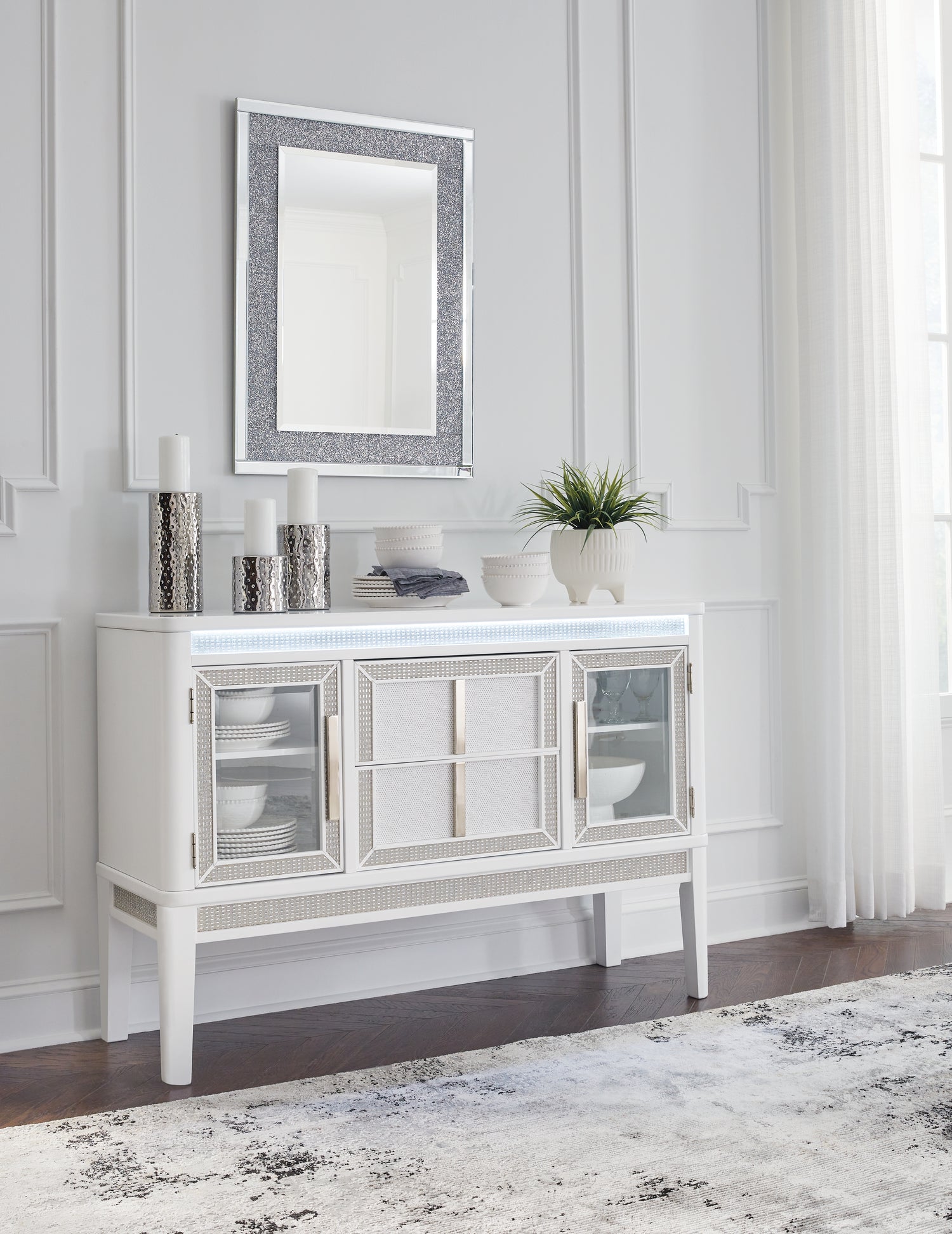 Furniture City Houma - Ashley Furniture - Chalanna Dining Server - Dining Room Server - D822-60