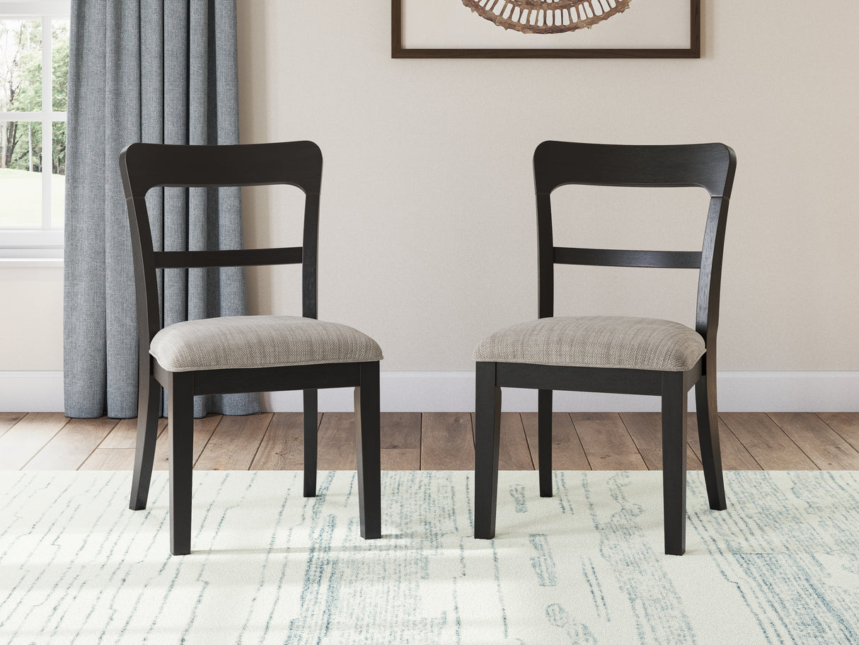 Greddinton Dining Table and 4 Chairs