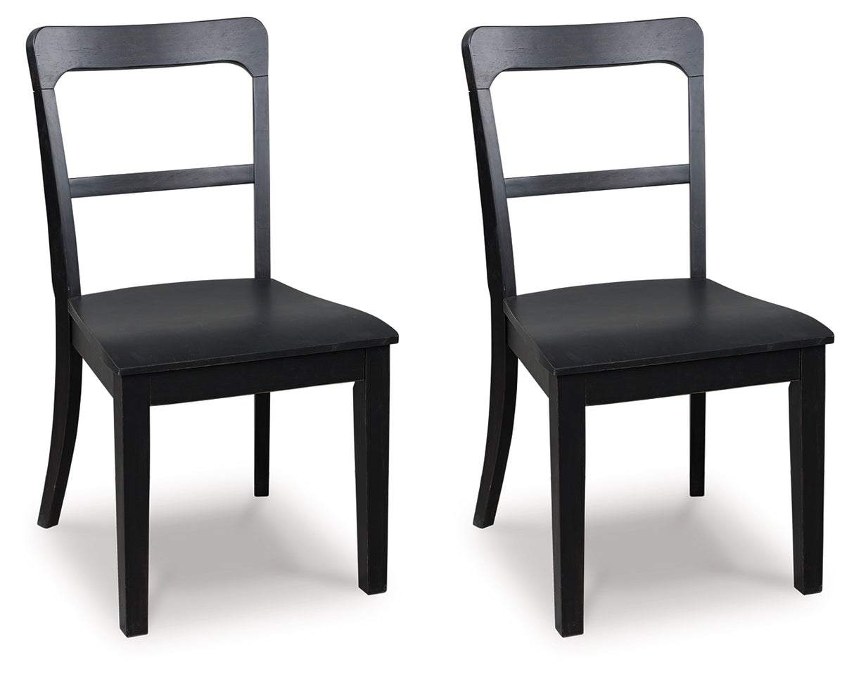 Furniture City Houma - Ashley Furniture - Greddinton Dining Chair (Set of 2) - Dining Chair (Set of 2) - PCD824-01X2
