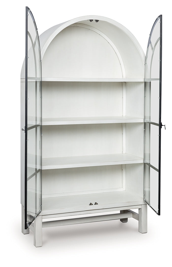 Furniture City Houma - Ashley Furniture - Greddinton Display Cabinet - Display Cabinet / White - PCD824-276