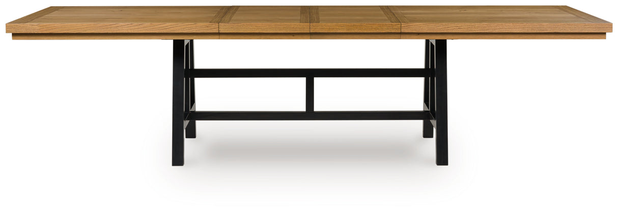 Furniture City Houma - Ashley Furniture - Galliden Dining Extension Table - RECT Dining Room EXT Table - D841-55