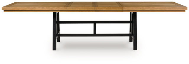 Furniture City Houma - Ashley Furniture - Galliden Dining Extension Table - RECT Dining Room EXT Table - D841-55