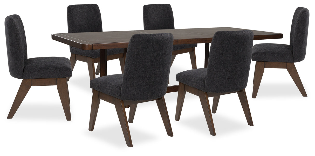 Dilenno Extension Dining Table and 6 Chairs
