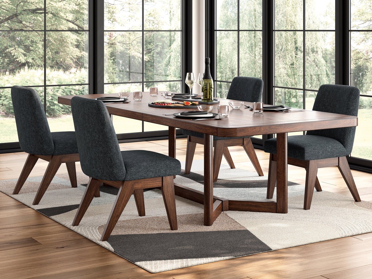 Furniture City Houma - Ashley Furniture - Dilenno Extension Dining Table and 4 Chairs - Extension Dining Table and 4 Chairs - PCD857D1