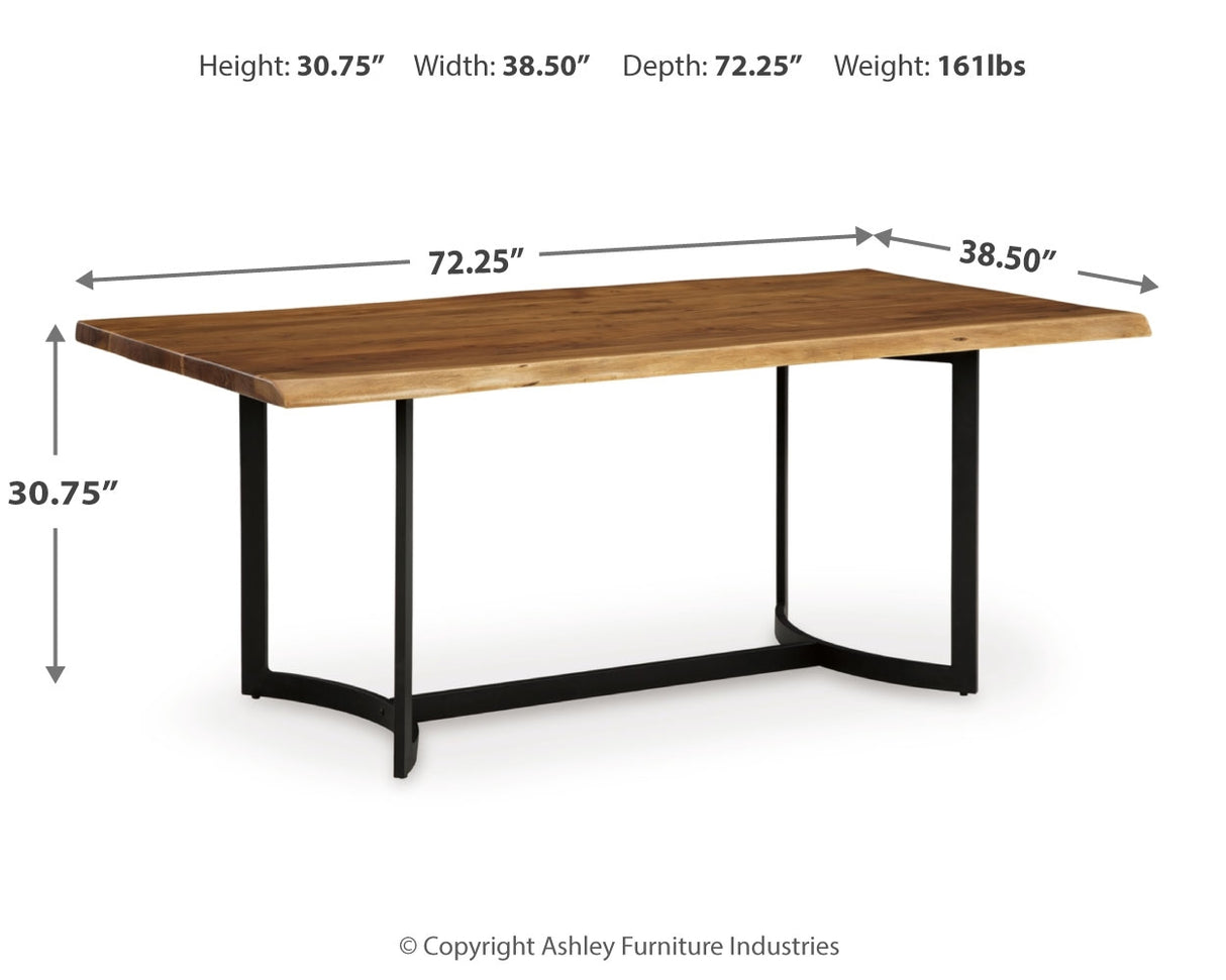 Fortmaine Dining Table and 6 Chairs