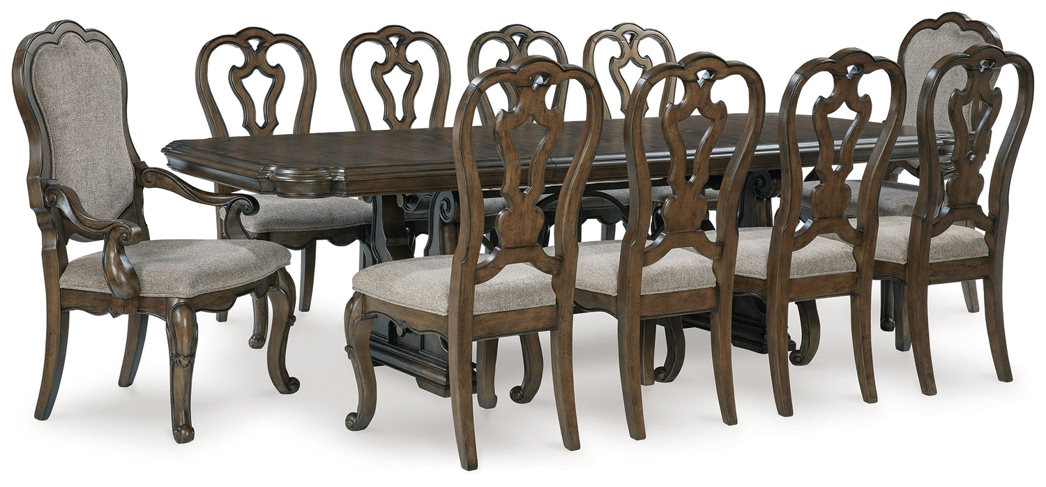 Maylee Dining Table and 10 Chairs