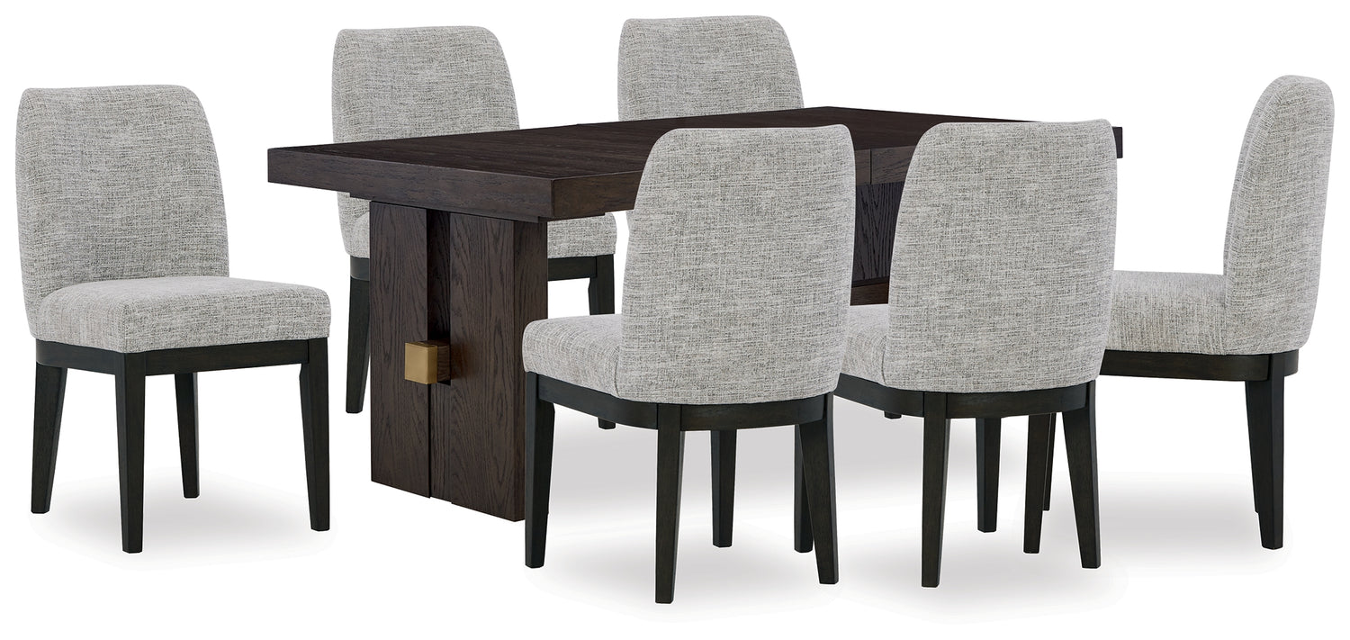Burkhaus Dining Table and 6 Chairs
