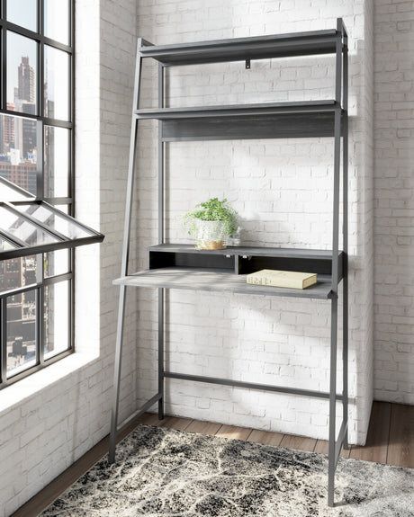 Furniture City Houma - Ashley Furniture - Yarlow 36" Home Office Desk with Shelf - Home Office Desk and Shelf - H215-27