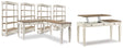 Furniture City Houma - Ashley Furniture - Realyn Lift-top Desk, L-shaped Desk and 4 Bookcases - Lift-top Desk, L-shaped Desk and 4 Bookcases - H743H4