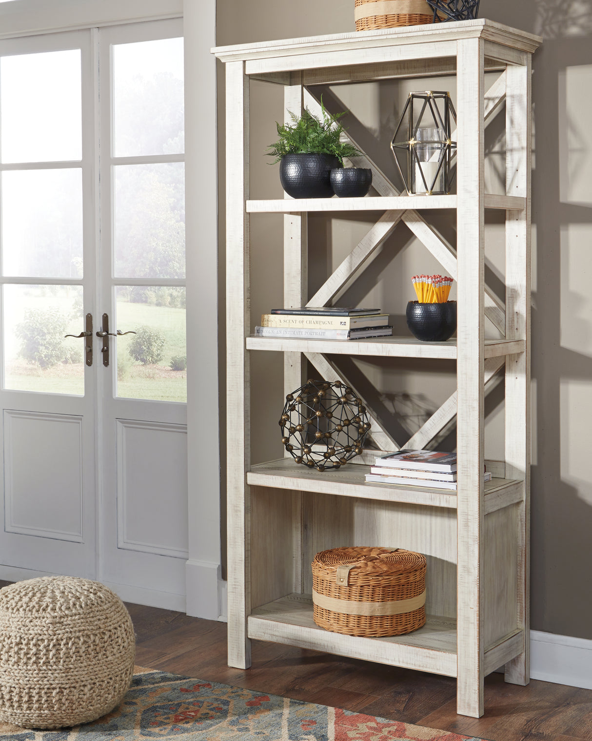 Furniture City Houma - Ashley Furniture - Carynhurst 75" Bookcase - Large Bookcase - H755-17