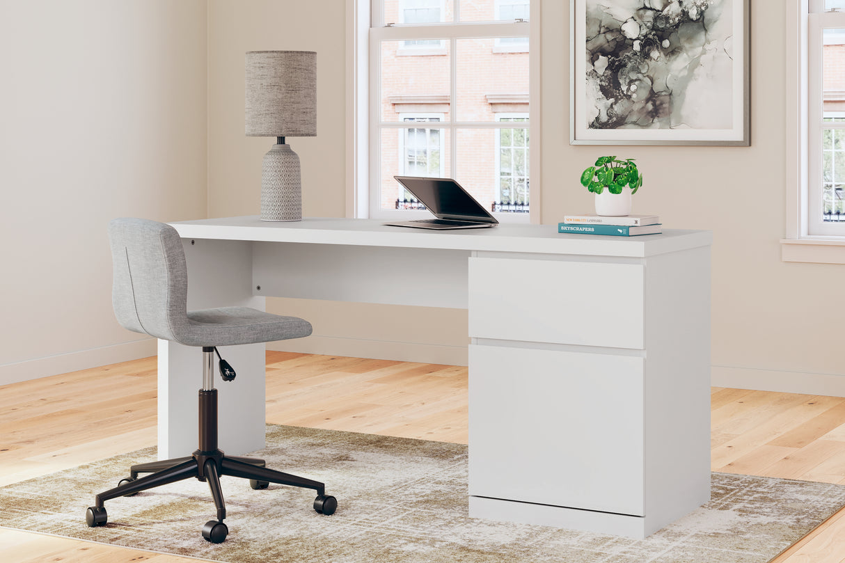 Furniture City Houma - Ashley Furniture - Onita 60" Home Office Desk - Home Office Desk - H9630-134