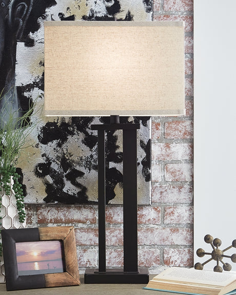 Furniture City Houma - Ashley Furniture - Aniela Table Lamp (Set of 2) - Metal Table Lamp (Set of 2) - L204074