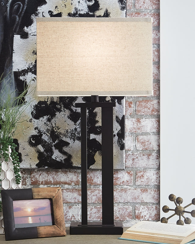 Furniture City Houma - Ashley Furniture - Aniela Table Lamp (Set of 2) - Metal Table Lamp (Set of 2) - L204074