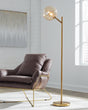 Furniture City Houma - Ashley Furniture - Abanson Floor Lamp - Metal Floor Lamp (1/CN) - L206021