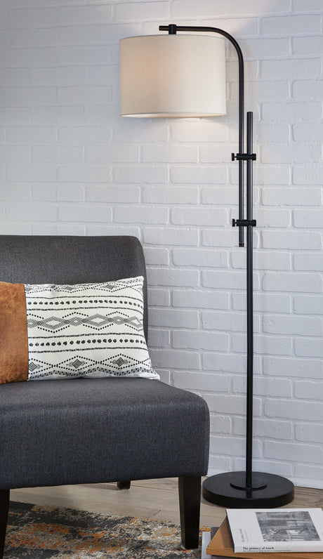 Furniture City Houma - Ashley Furniture - Baronvale Floor Lamp - Metal Floor Lamp (1/CN) - L206041