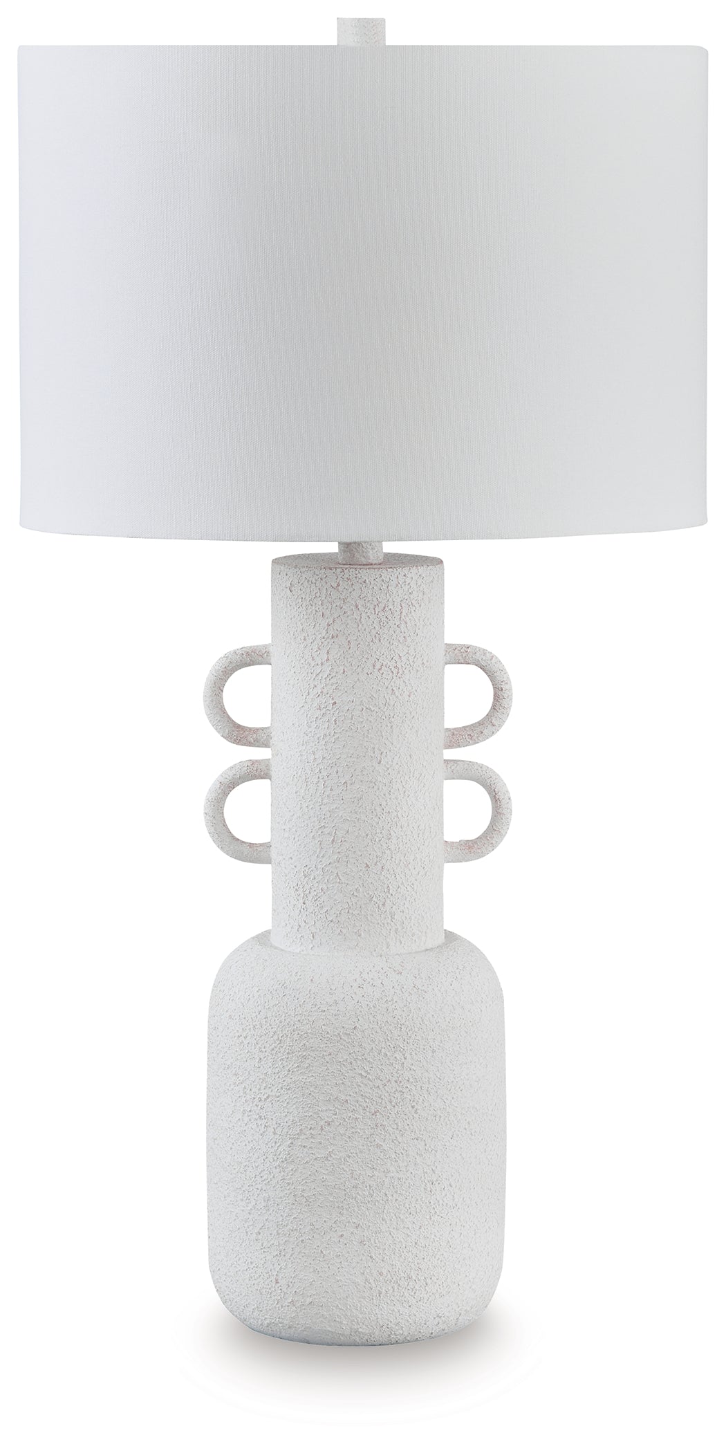 Furniture City Houma - Ashley Furniture - Perringhill Table Lamp - Metal Table Lamp (1/CN) / Distressed White - L207504