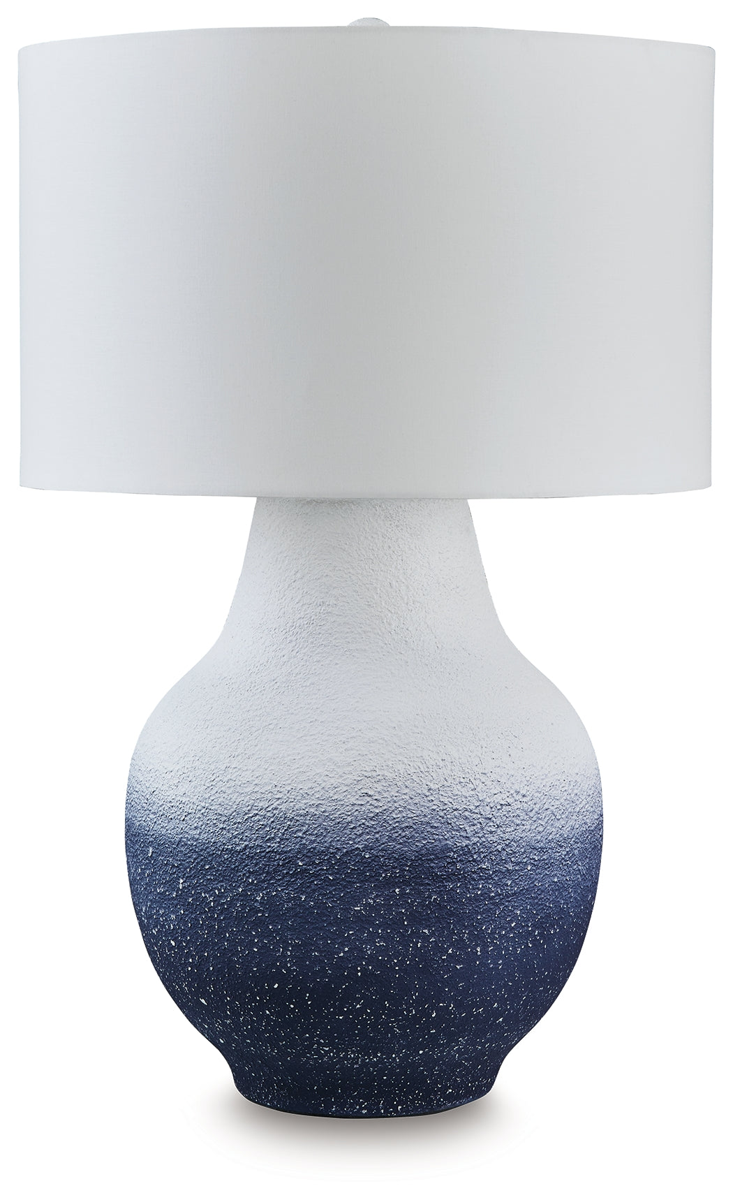 Furniture City Houma - Ashley Furniture - Dashland Table Lamp - Metal Table Lamp (1/CN) / White/Navy - L207514