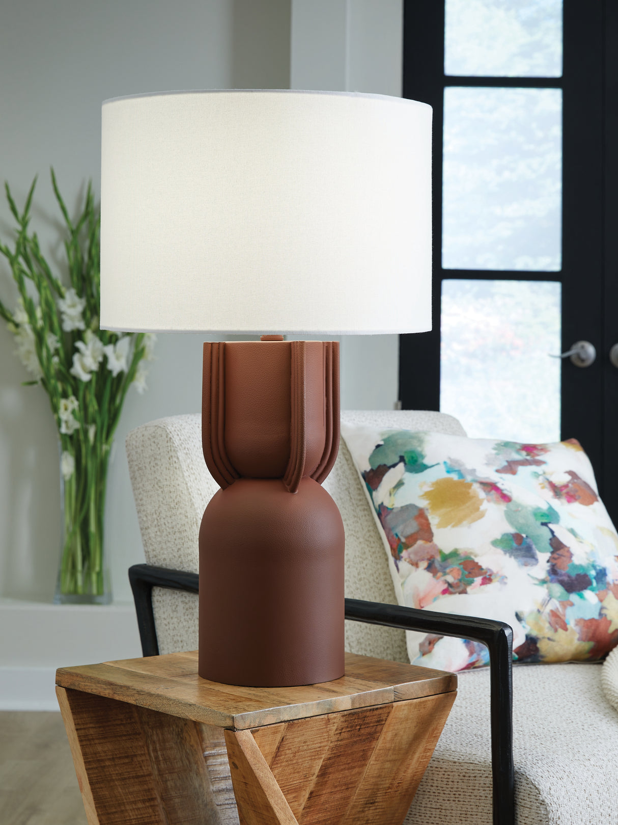 Furniture City Houma - Ashley Furniture - Rowandale Table Lamp - Metal Table Lamp (1/CN) - L207534