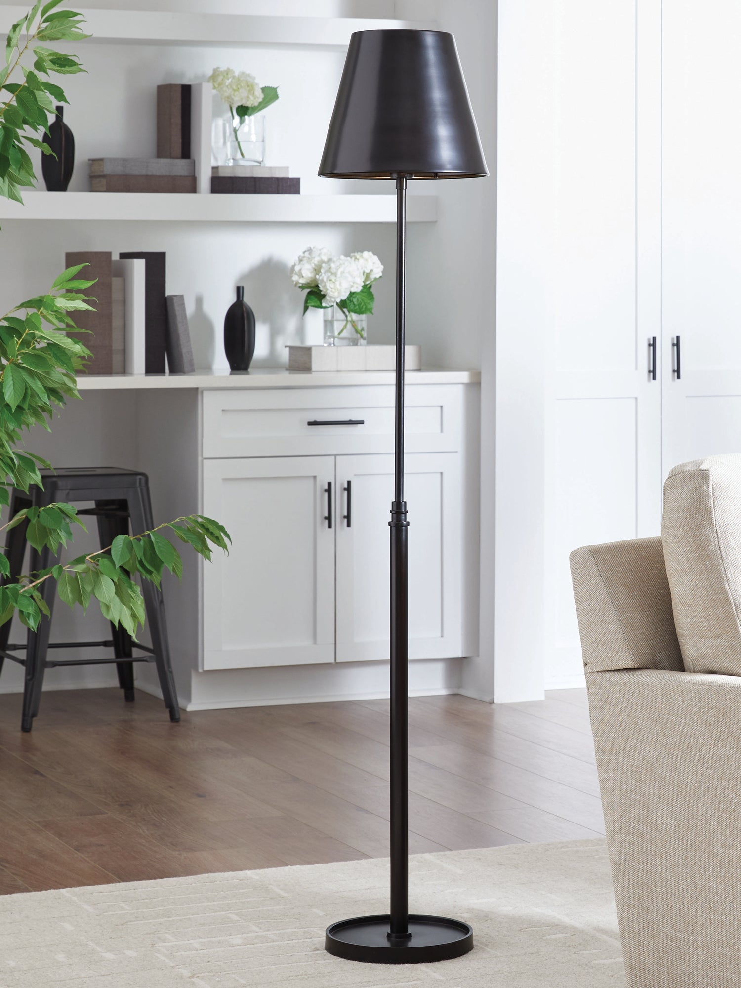 Furniture City Houma - Ashley Furniture - Wimner Floor Lamp - Metal Floor Lamp (1/CN) - L208461
