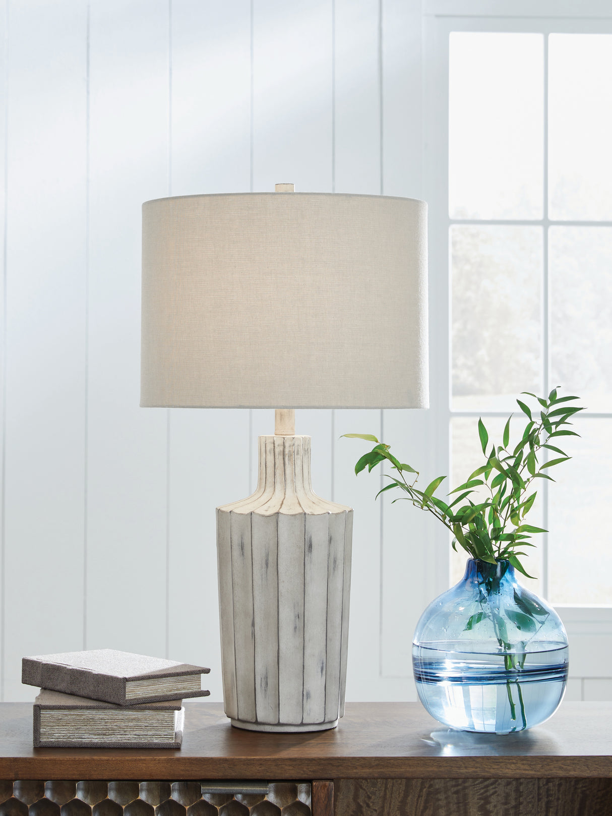 Furniture City Houma - Ashley Furniture - Imre Table Lamp - Poly Table Lamp (1/CN) - L235884