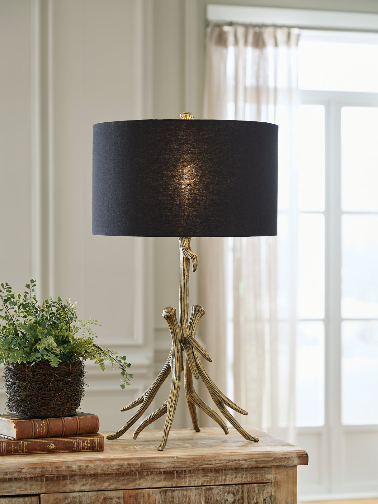Furniture City Houma - Ashley Furniture - Josney Table Lamp - Metal Table Lamp (1/CN) - L317034