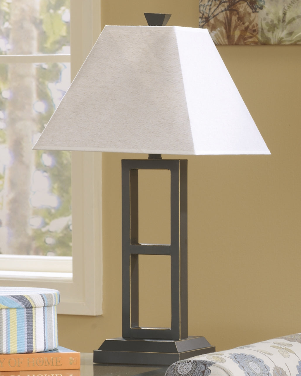 Furniture City Houma - Ashley Furniture - Deidra Table Lamp (Set of 2) - Metal Table Lamp (Set of 2) - L318924