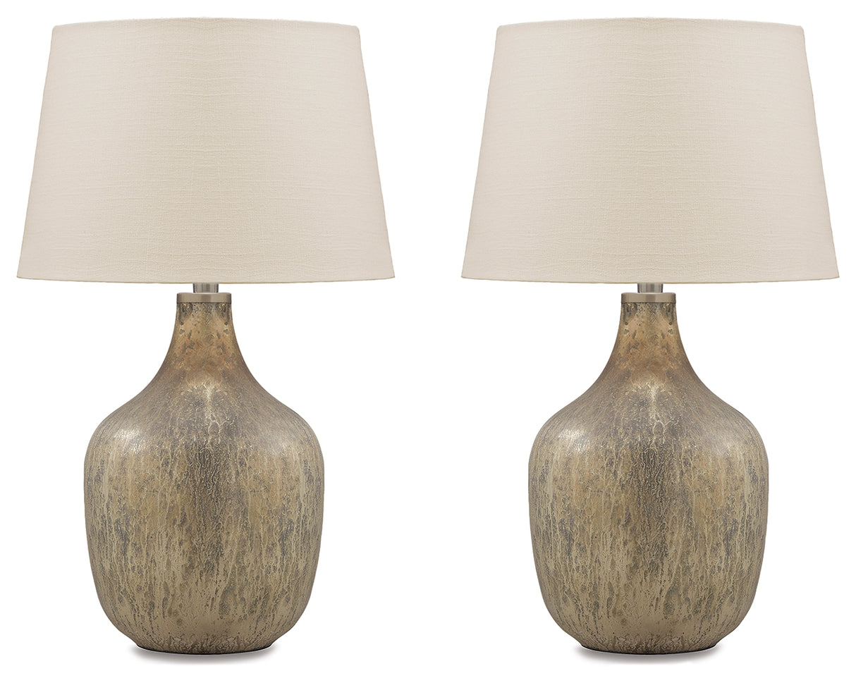 Furniture City Houma - Ashley Furniture - Mari Table Lamp (Set of 2) - Table Lamp (Set of 2) - L430664X2