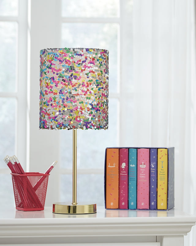 Furniture City Houma - Ashley Furniture - Maddy Table Lamp - Metal Table Lamp (1/CN) - L857724