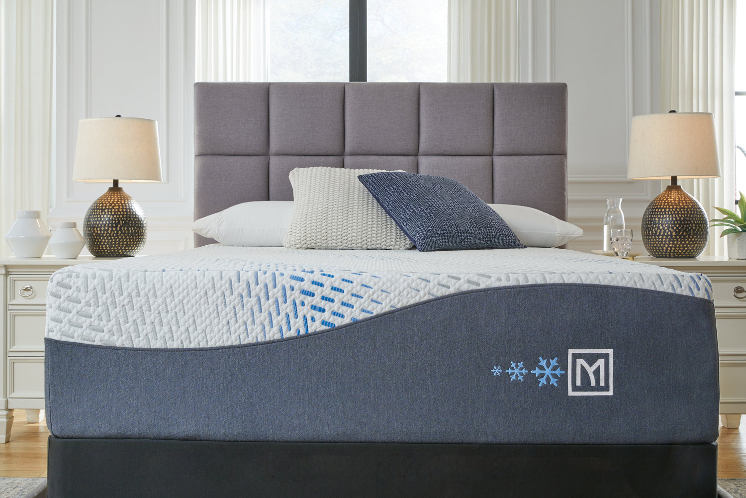 Furniture City Houma - Ashley Furniture - Millennium Luxury Plush Gel Latex Hybrid Queen Mattress - Queen - M50831