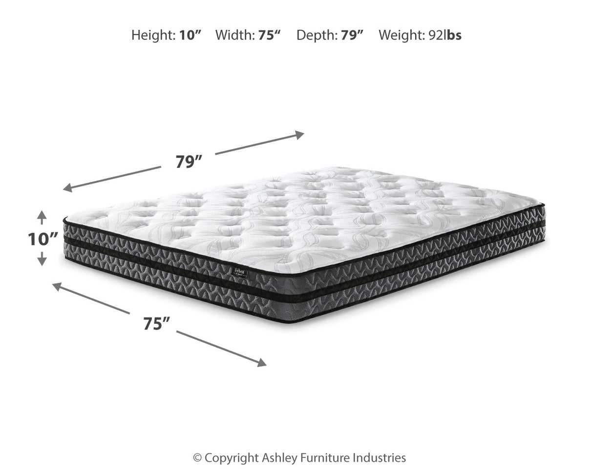 10 Inch Pocketed Hybrid King Mattress