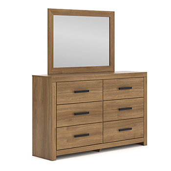 Furniture City Houma - Ashley Furniture - Broachmyn Bedroom Mirror - Bedroom Mirror / Auburn - PCB1116-36