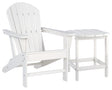 Furniture City Houma - Ashley Furniture - Sundown Treasure Adirondack Chair with End Table - Adirondack Chair with End Table - P011P1