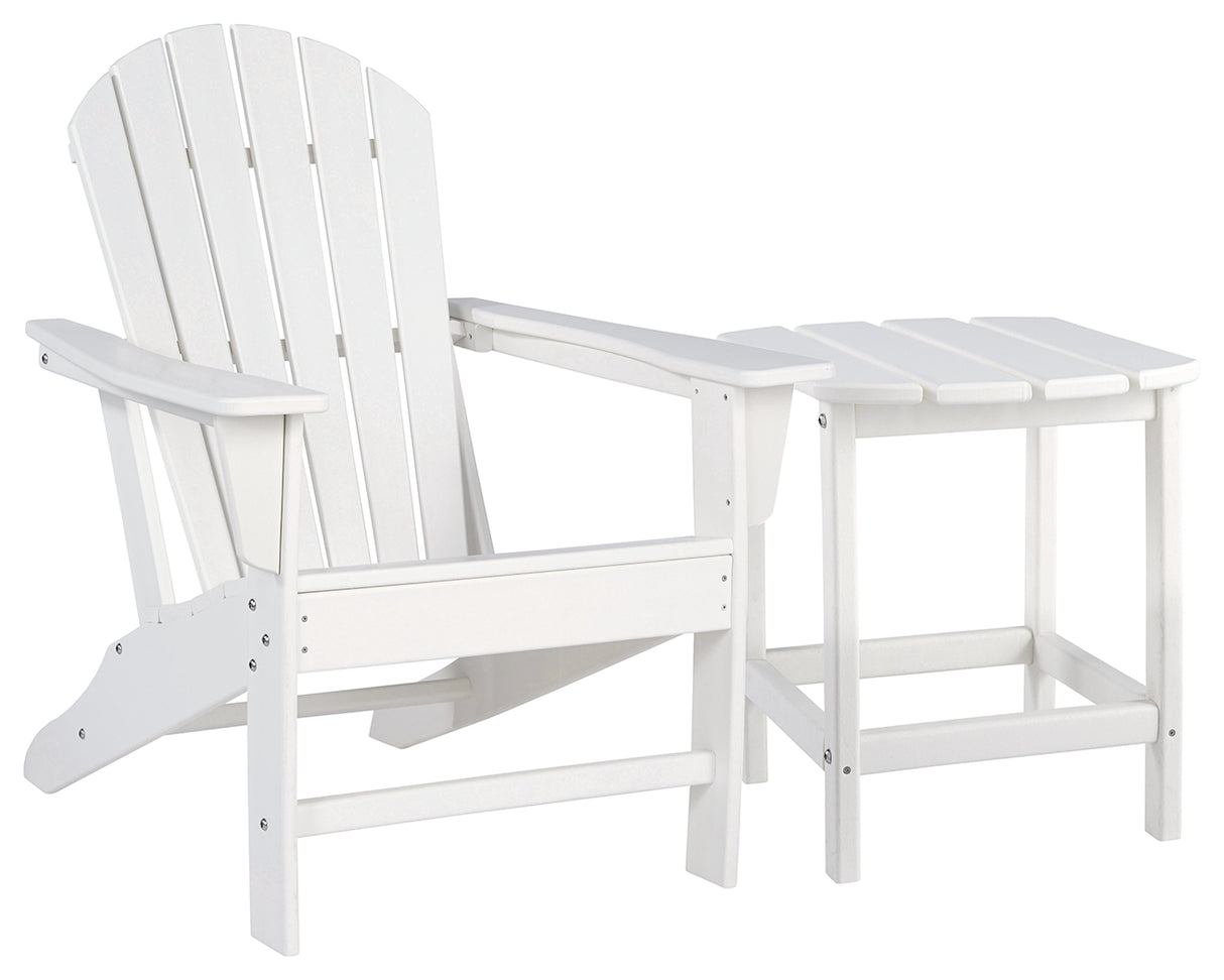 Furniture City Houma - Ashley Furniture - Sundown Treasure Adirondack Chair with End Table - Adirondack Chair with End Table - P011P1