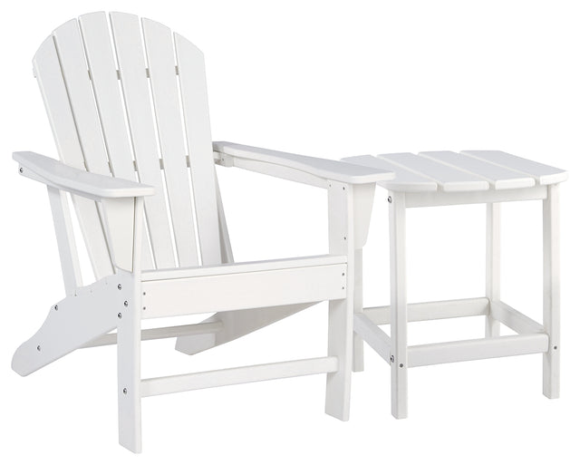 Furniture City Houma - Ashley Furniture - Sundown Treasure Adirondack Chair with End Table - Adirondack Chair with End Table - P011P1