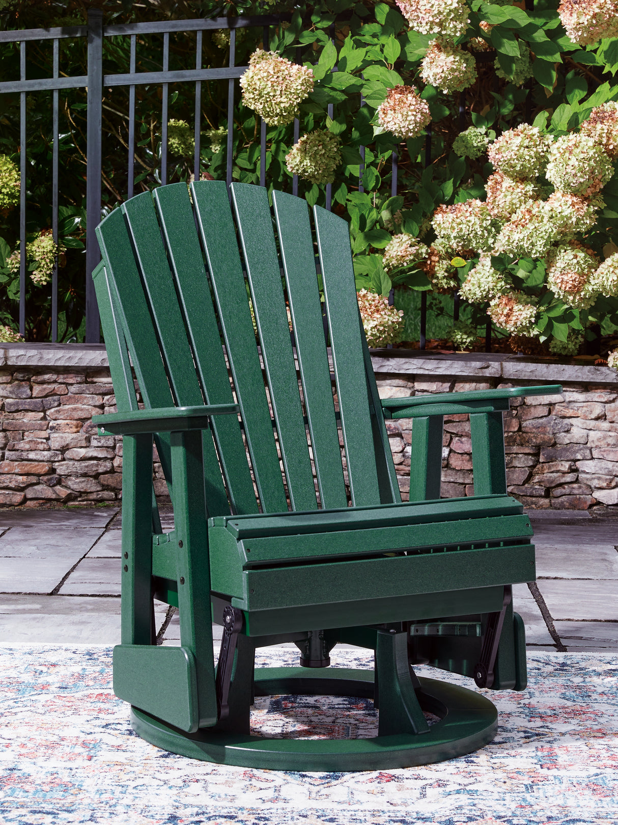 Shell Beach Outdoor Swivel Glider Chair