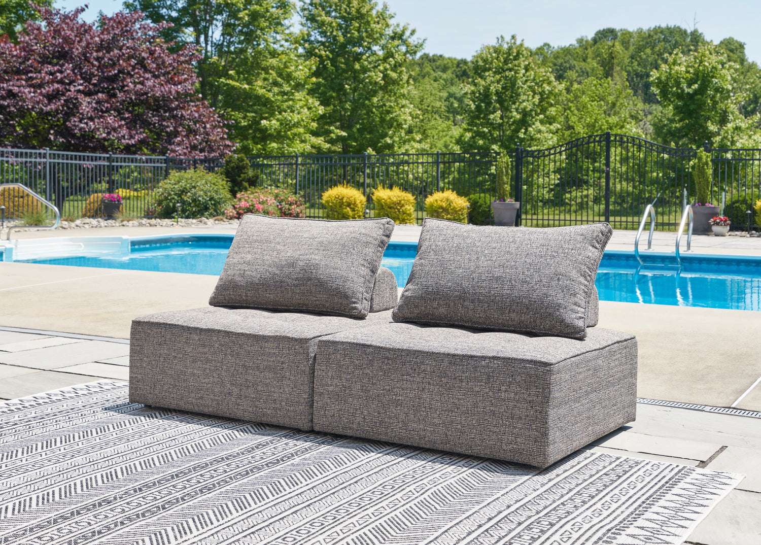 Furniture City Houma - Ashley Furniture - Bree Zee 2-Piece Outdoor Sectional - 2-Piece Outdoor Sectional - P160P3
