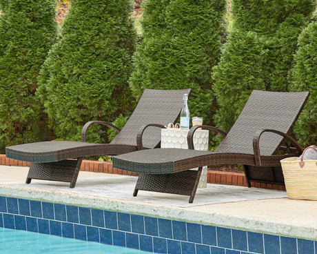 Furniture City Houma - Ashley Furniture - Kantana Chaise Lounge (set of 2) - Chaise Lounge (Set of 2) - P283-815
