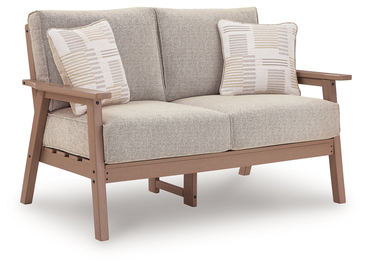 Grover Beach Outdoor Loveseat with Cushion