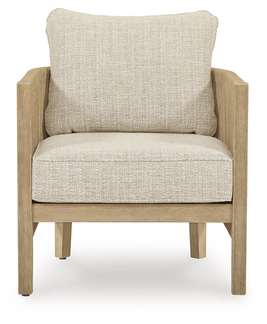 Spooners Cove Outdoor Lounge Chair with Cushion (Set of 2)