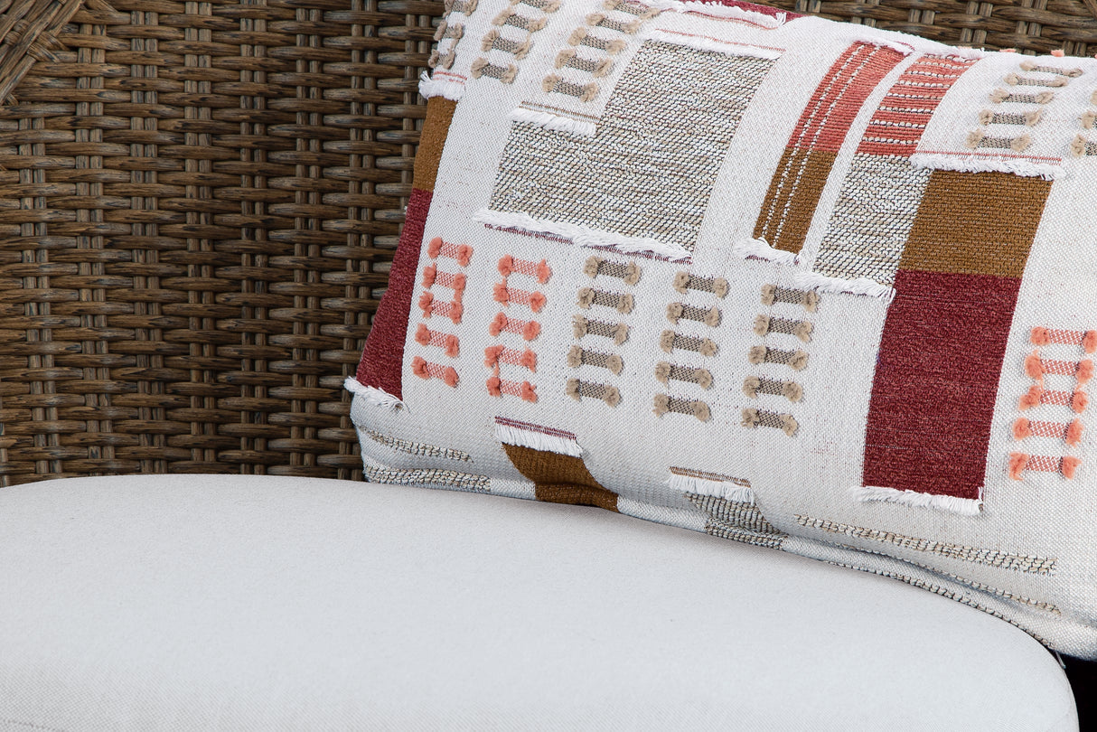 Double Point Outdoor Loveseat/2 Swivel Chairs (Set of 3)