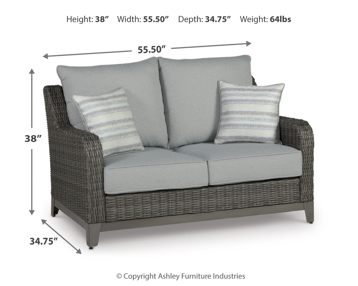 Elite Park Outdoor Loveseat with Cushion