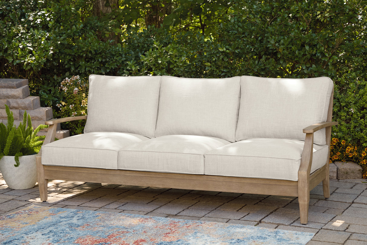 Furniture City Houma - Ashley Furniture - Carter Hall Outdoor Sofa with Cushion - Sofa with Cushion - P601-838