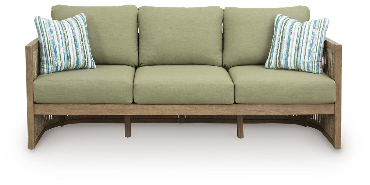 Serena Shores Outdoor Sofa with Cushion