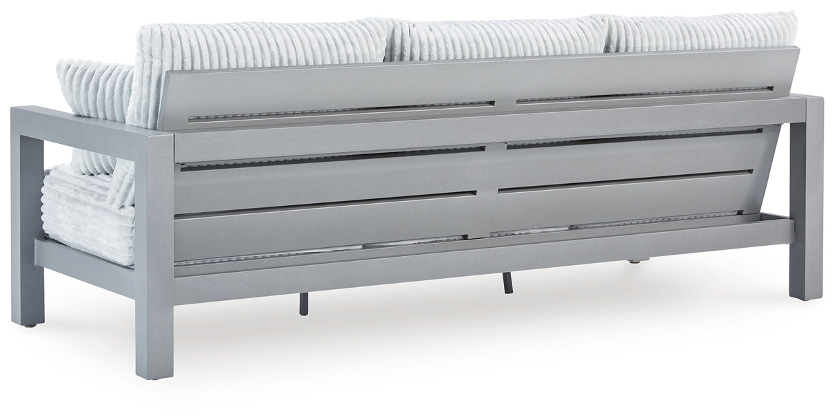 Hurley Park Outdoor Sofa, 2 Lounge Chairs and Coffee Table