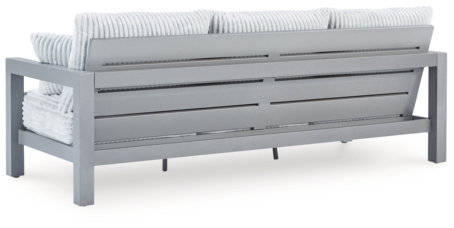 Hurley Park Outdoor Sofa, 2 Lounge Chairs and Coffee Table