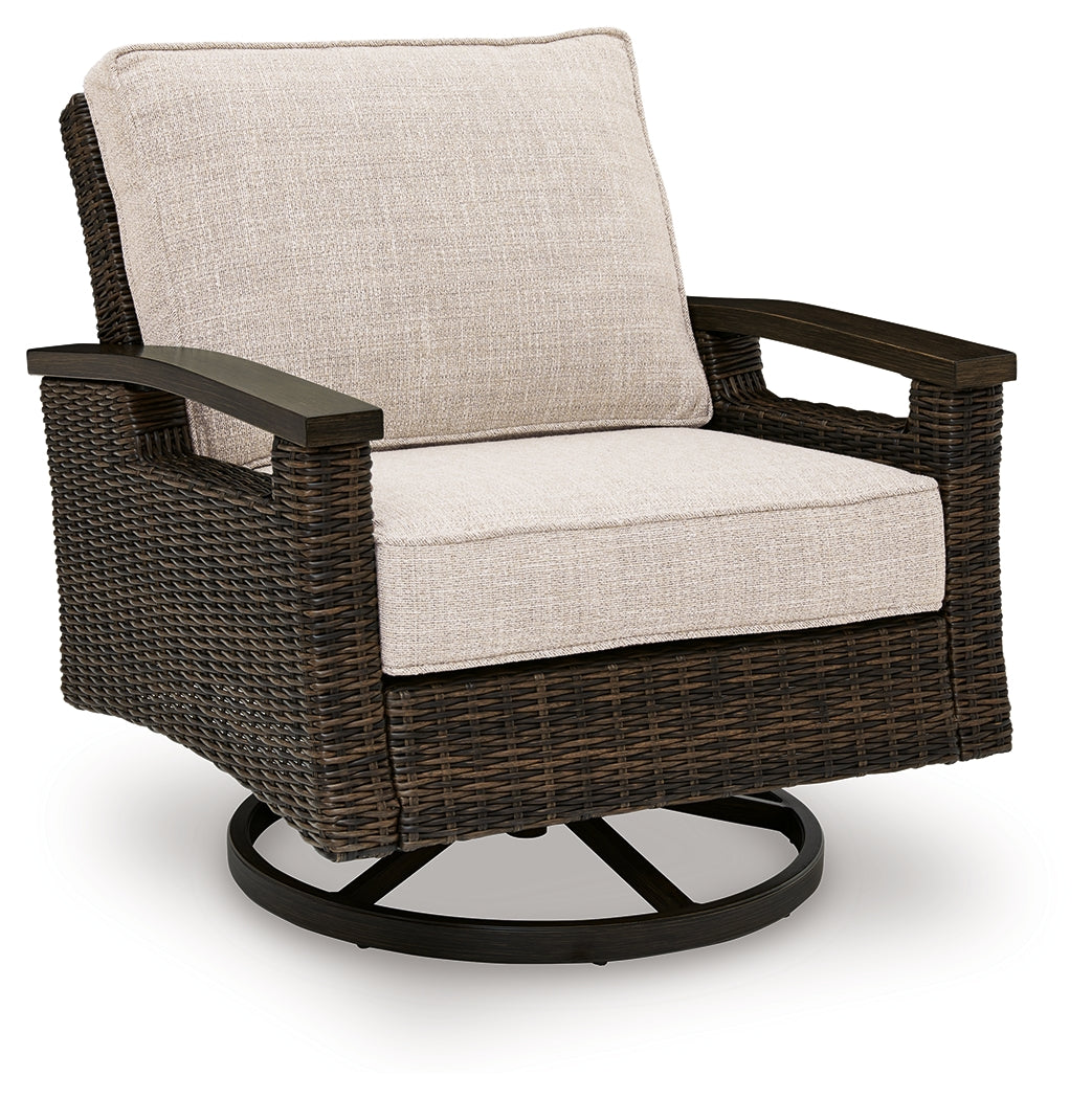Monterey Point Outdoor Swivel Lounge Chair (Set of 2)
