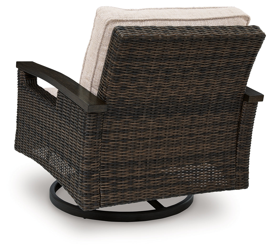 Monterey Point Outdoor Swivel Lounge Chair (Set of 2)