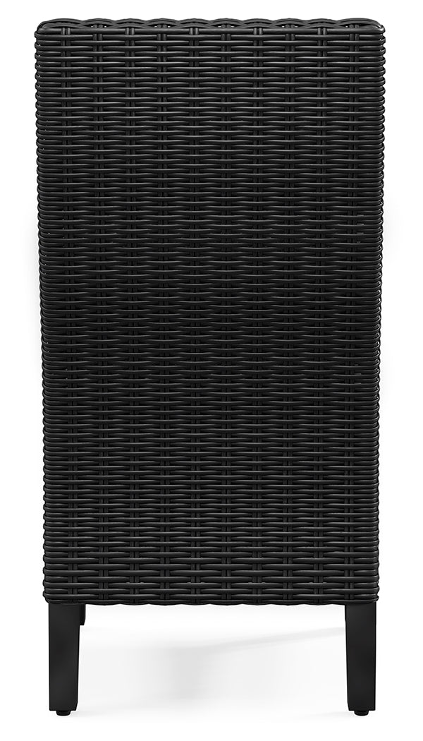 Beachcroft Outdoor Dining Table, 4 Chairs and Bench