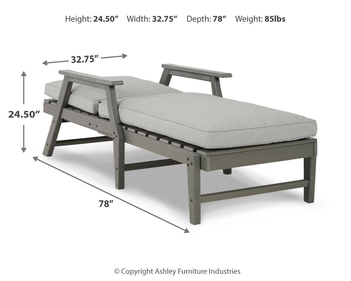 Visola Chaise Lounge with Cushion
